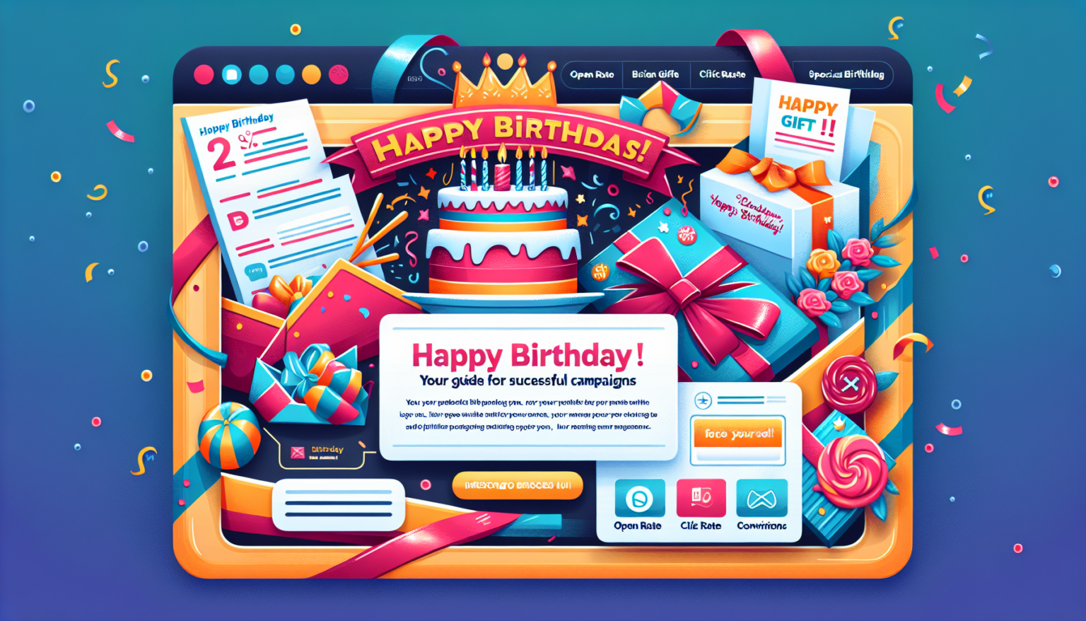 Inspire people with birthday emails Your guide to successful campaigns