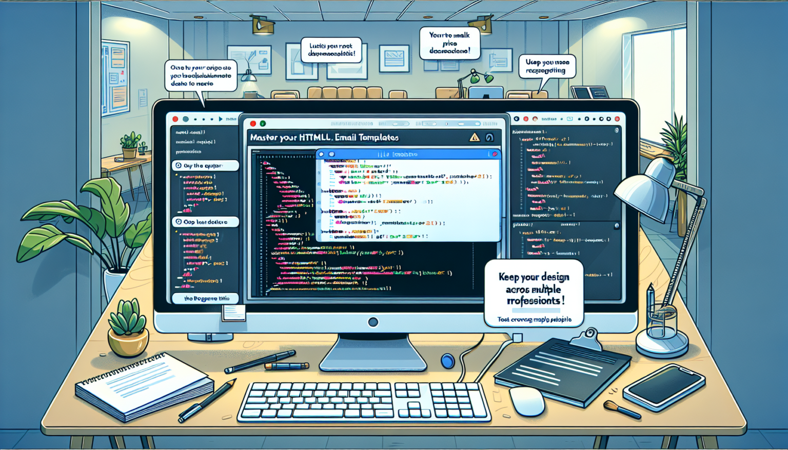 Master Your HTML Email Templates: Simple Design Tips for Pros - Clever ...