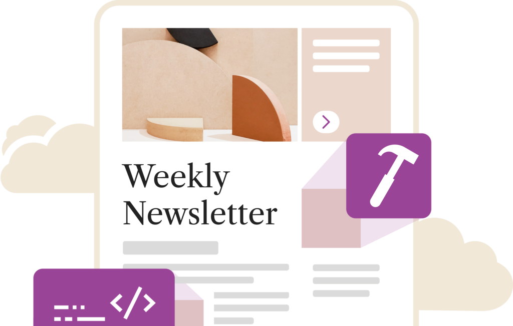 Modello di newsletter